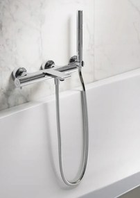 Cersanit Virgo, falra szerelhető kádcsaptelep, króm, S951-561