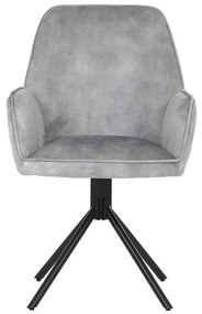 Ezüst Bársony Étkezőszék. HC-511 SIL4