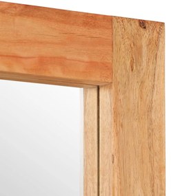 2 részes tömör akácfa fürdőszobai bútorszett