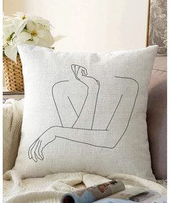 Pose pamut keverék párnahuzat, 55 x 55 cm - Minimalist Cushion Covers