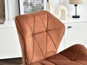 Fotel Velma S (réz + fekete). 1110475