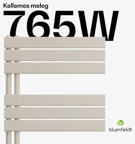 Blumfeldt Fairmont radiátor, 60 x 160 cm, falra szerelhető, modern kivitel, meleg víz