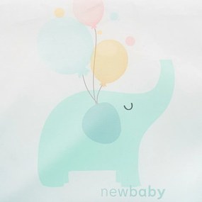 New Baby gyerek elefánt kanapéágy, menta