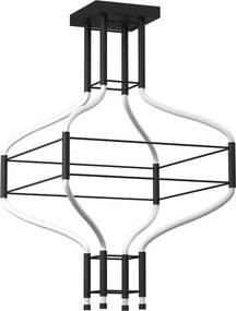ANTIGO 9056 ALHA Modern Függesztett Lámpa Fekete LED IP20