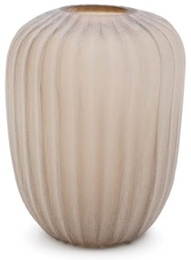 Bézs üveg váza (magasság 27 cm) Lumia – Kave Home