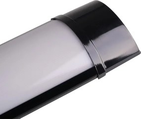 LED fénycsöves lámpatest LED/50W/230V 4000K 150 cm fekete