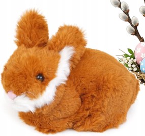 Nyuszi Húsvéti Nyuszi Figura Szőrme Dekoráció Nád Dekoráció