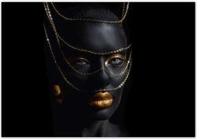 Poszterek 100x70 Az aranyszínű csecsebecsék mögött