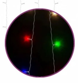 8 funkciós színes fényfüggöny 300 LED-del 3 x 3 m
