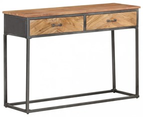 tömör akácfa tálalóasztal 110 x 35 x 75 cm