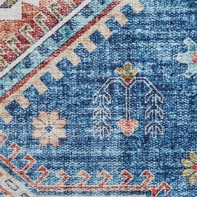 Kék futószőnyeg 60x225 cm Topaz – Think Rugs