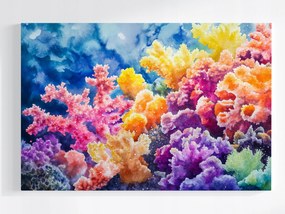 Canvas Vászonkép Természet Korallzátony Víz Alatti Élet 60x40