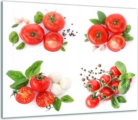 7in1 Üveg Tűzhelyvédő Főzőlap 60x52 Paradicsom