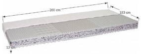 Habszivacs matrac 183 cm Calani . 1015277