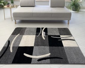 Comfort 4771 szürke modern szőnyeg 80 cm-es szett