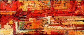 A falfestmény képe (120x50 cm)