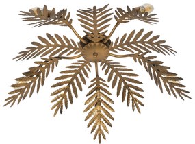 Vintage mennyezeti lámpa arany 70 cm 5-lámpás - Botanica