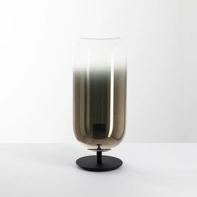 Artemide Gople asztali lámpa fekete/bronz 1408360A, fúvott üveg, E27, 20W