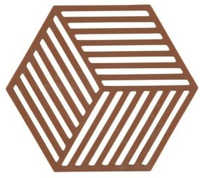 Hexagon alátét, terracotta