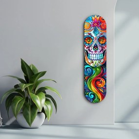 Lady üvegkép, 20×80 cm