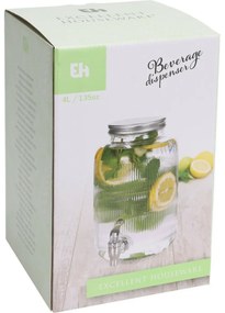 EH Üveg italadagoló csappal 4 l