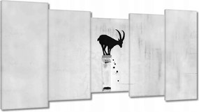 Képek 150x80 Kozica Banksy Hegyi gazella Nincs magánélet Falfestmény