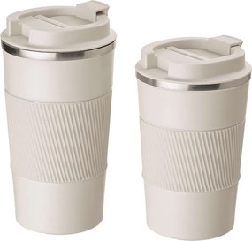 TO GO kávé termosz, bézs 380ml