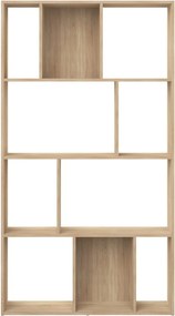 Könyvespolc tölgyfa dekorral 98x181 cm Toronto - TemaHome