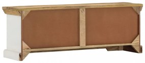 tömör mangófa TV-szekrény 110 x 30 x 40 cm