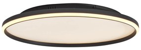Design mennyezeti lĂĄmpa fekete-fehĂ©r LED-del, 3 lĂ©pĂ©sben dimmelhetĆ - Xavi