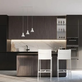 Sollux SL.0988 - Csillár zsinóron TAZILA 3xES111/60W/230V fehér