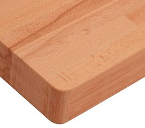 tömör bükkfa négyzet alakú asztallap 90x90x4 cm