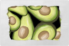 Poszterek 60x40 Avokádó Gyümölcs Natu mag