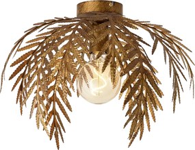 Vintage mennyezeti lámpa arany 45 cm kerek - Botanica