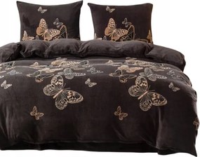 Ágynemű garnitúra 140x200 Pamut szatén 70x80 párnahuzat Puha Mintás