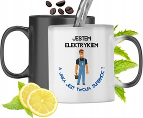 Mágikus Bögre Villanyszerelőknek Színváltós Nyomtatott Fényképpel