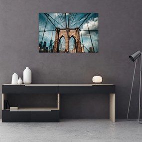 Kép - Brooklyn Bridge (90x60 cm)