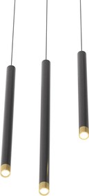 Függesztett Lámpa Fekete Q I Nero / Gold 60 ORLICKI-OR85129