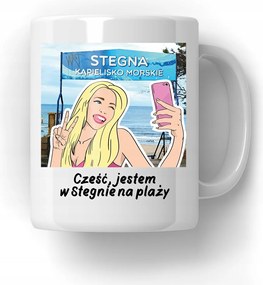 Stegna tengerparti bögre Ajándék Barátnőnek