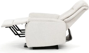 Elektromos relax fotel állítható háttámlával bézs szövet TV-Q8575 CRM2