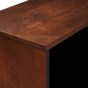 Média tárolószekrények és állványok Barna 80 x 33.5 x 75 cm
