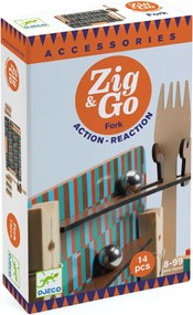Építőjáték - Villa, 14 db-os - Zig and Go - Fork
