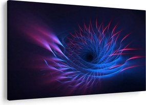 Kép - virág absztrakció (90x60 cm)