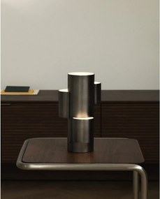 Fekete fém LED dimmelhető asztali lámpa (magasság 26,5 cm) Adrina – Kave Home