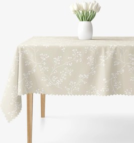 Goldea teflonbevonatú asztalterítő - indás növények 140 x 220 cm