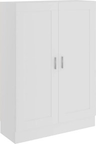 vidaXL fehér szerelt fa könyvszekrény 82,5 x 30,5 x 115 cm