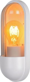 LUCIDE 29897-01-31 CAPSULE Modern Kültéri Fali Lámpa Fehér E27 IP44