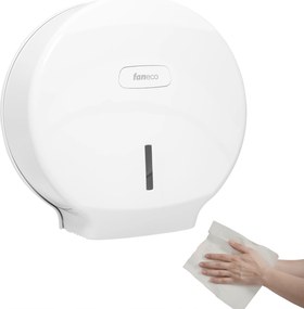 WC-papír tartó fehér Calma Faneco antisztatikus