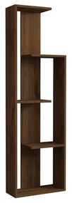 könyvespolc Wand - Walnut