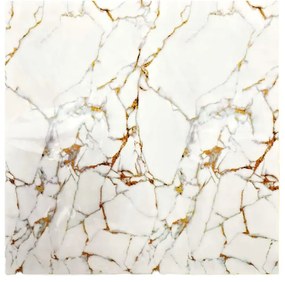12 Db Királyi Márvány Dekor Falpanel Lap Falra 60 X 60 Cm Fényes Vízálló Felülettel
